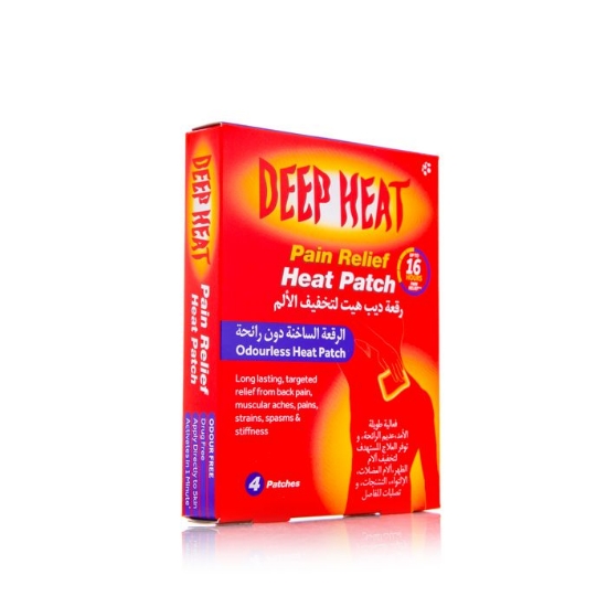 Deep Heat Patches 4s